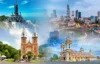 Full Day Tay Ninh Tour featuring Black Virgin Mountain, Cao Dai Holy Temple, cable car ride, Lady Buddha statue, and unique religious architecture near Ho Chi Minh City, Vietnam travel.