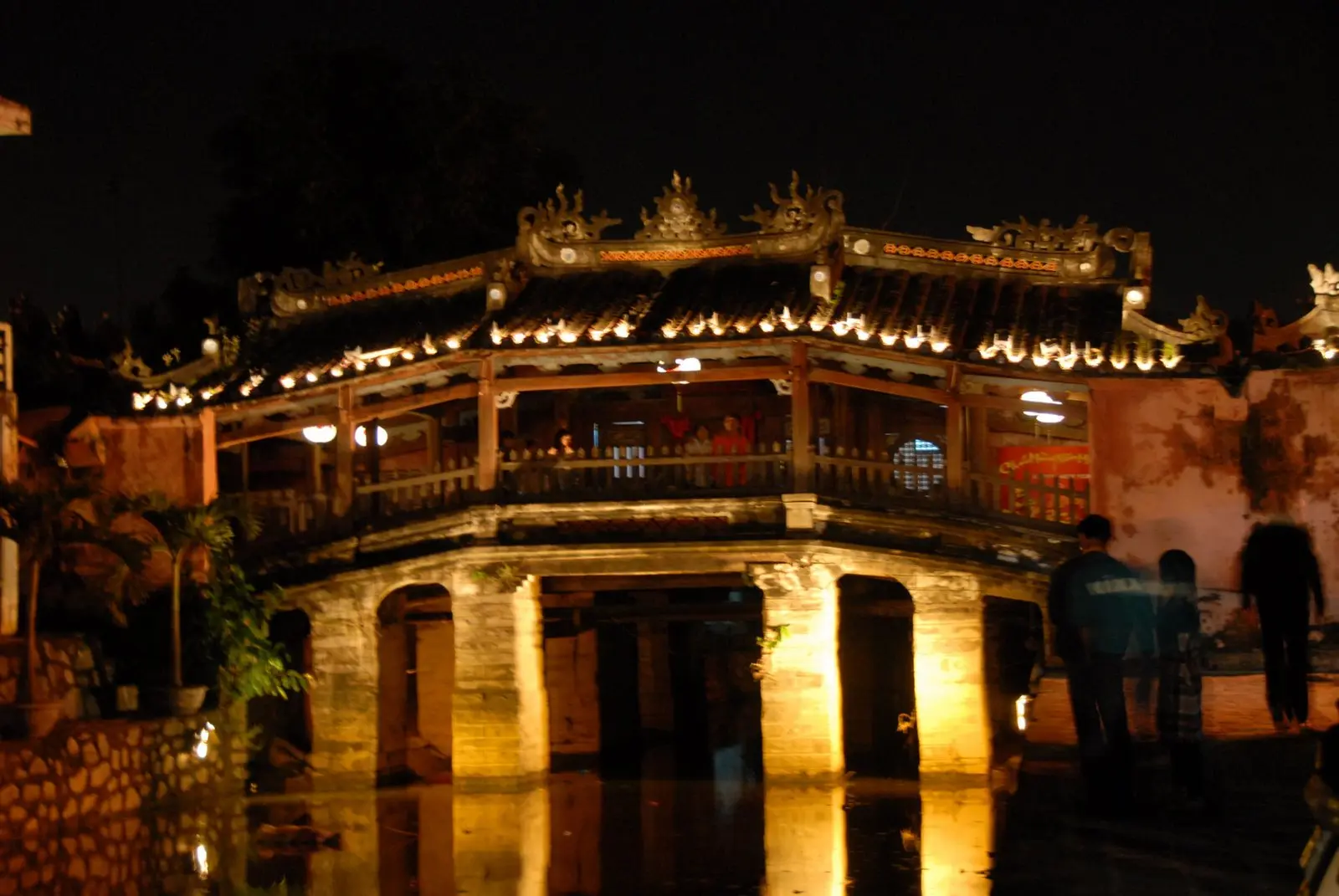 Japanese Covered Bridge in Hoi An Ancient Town, an iconic historic bridge with traditional architecture and cultural heritage in Vietnam