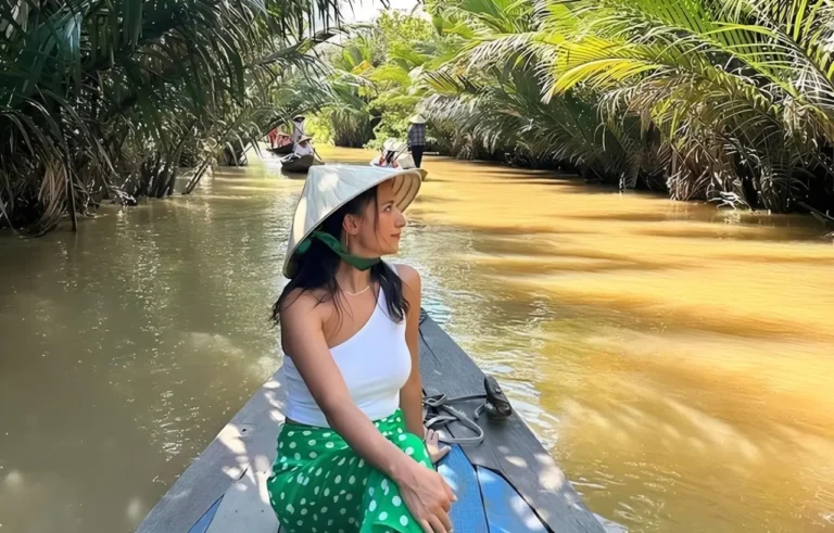 Authentic Mekong Delta experience with local boat ride through coconut canals and non-touristy villages
