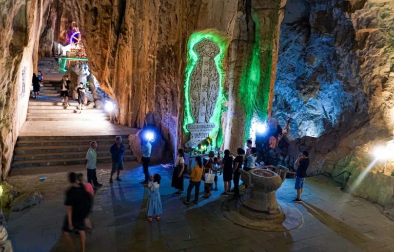 Cam Thanh cooking class with Monkey Mountain Marble Mountains and Am Phu Cave tour Da Nang Vietnam