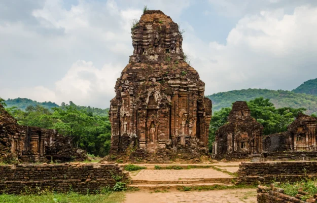 My Son Holy Land UNESCO World Heritage site in central Vietnam travel destination near Hoi An