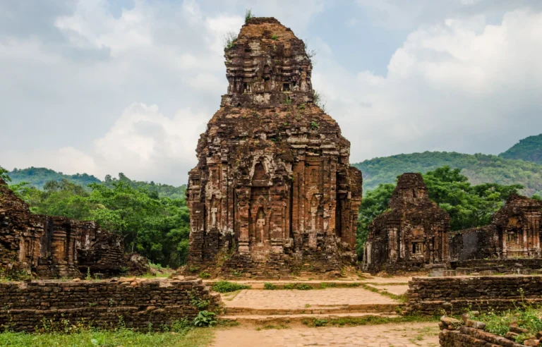 My Son Holy Land UNESCO World Heritage site in central Vietnam travel destination near Hoi An