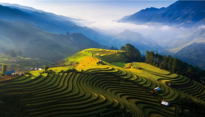 Trekking through rice terraces and ethnic villages in Sapa Vietnam