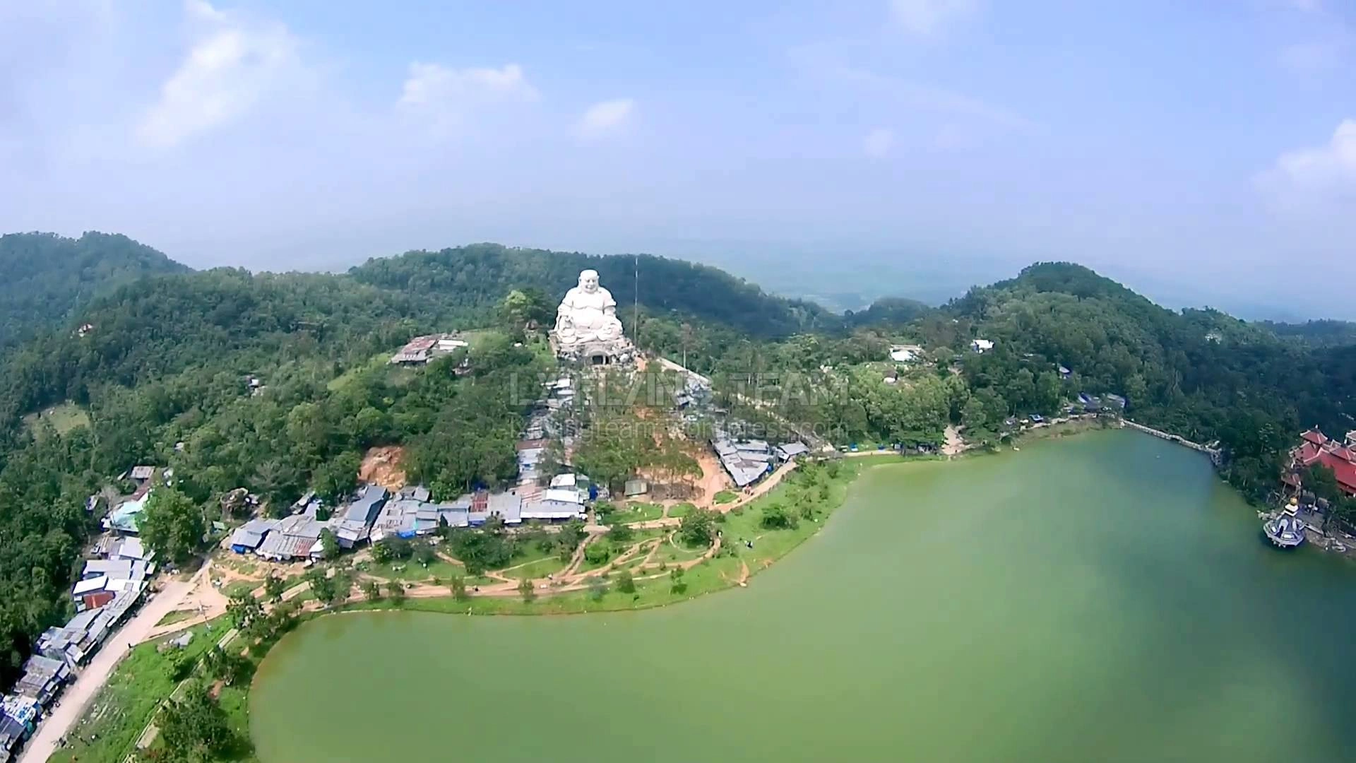Ba Chua Xu Temple complex at Sam Mountain in Chau Doc An Giang Vietnam