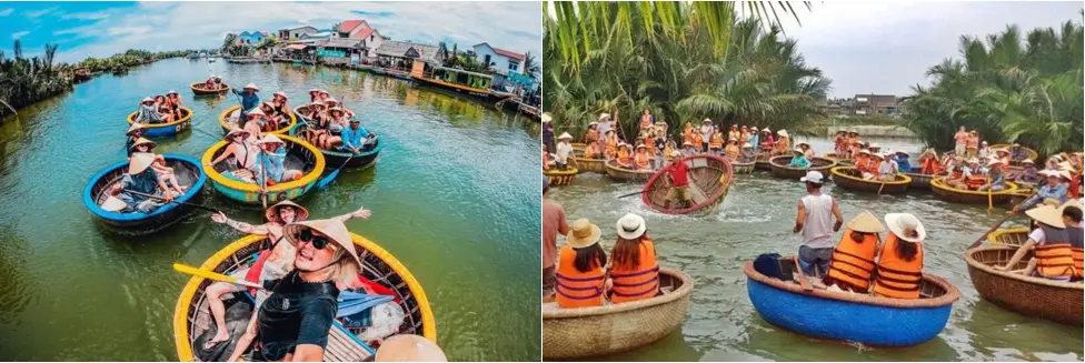 Private car and local guide picking up travelers for a Well Known Coconut Jungle tour in the outskirts of Hoi An with StarTour